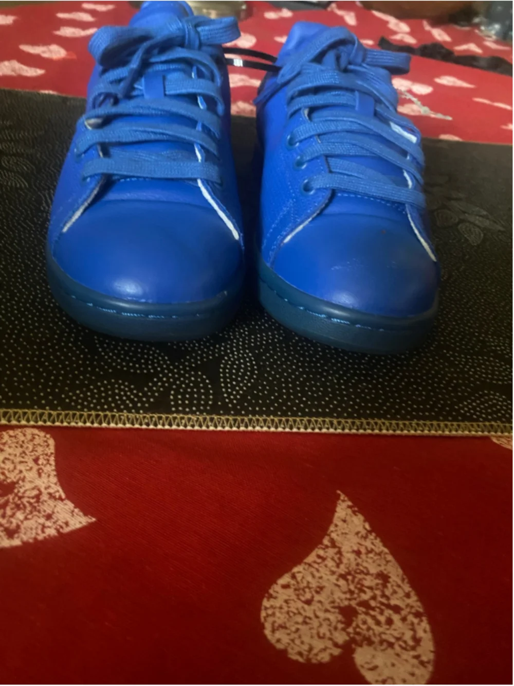Men’s Adidas Stan Smith Blue Sneakers Size 7.5